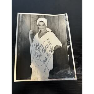 Vintage Jane Russell Signed 8x10 Photo The Outlaw Autograph from 1960’s B/W